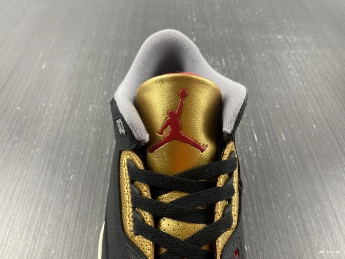 Gold 3 Black Jordan Air CK9246-067 WMNS 0731